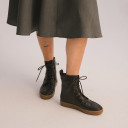 Skye botki, ciemny brąz OUTLET